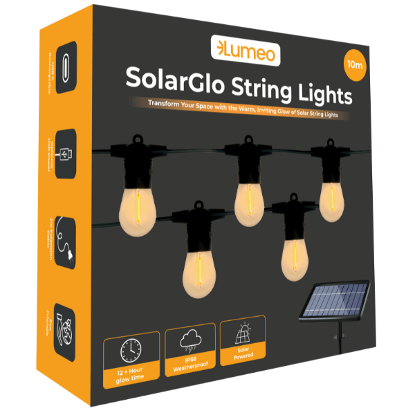 Lumeo SolarGlo String Lights 10M