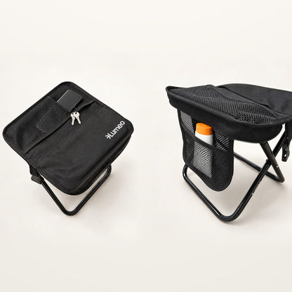 The two mesh pockets on the Lumeo Sling Stool